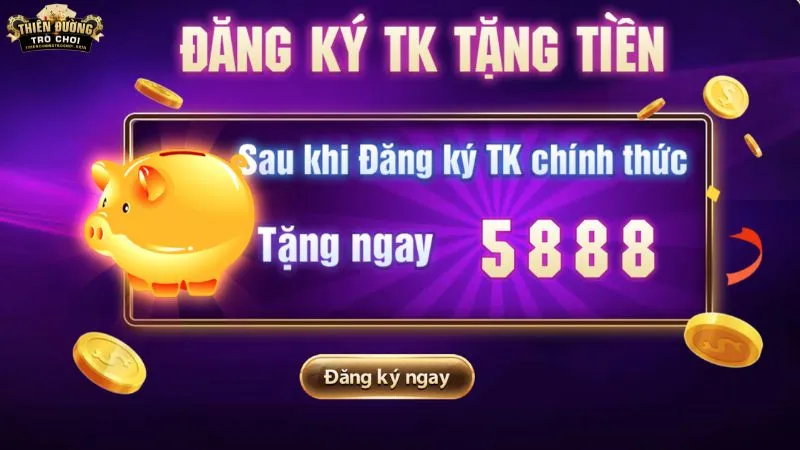 Đăng ký tặng xu