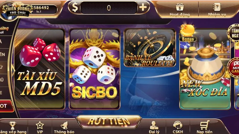 mot so tua game noi bat tai sanh game casino Một số tựa game nổi bật tại sảnh Game Casino