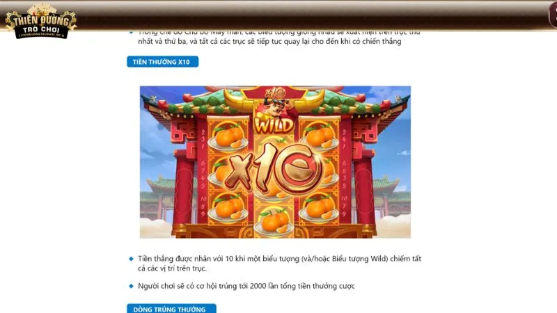 Nhân thưởng x10
