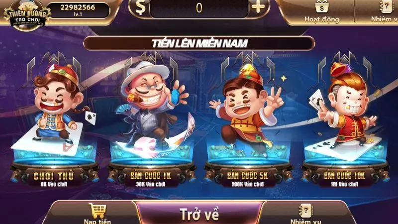 Quy định cơ bản của Tiến Lên Miền Nam tại TDTC