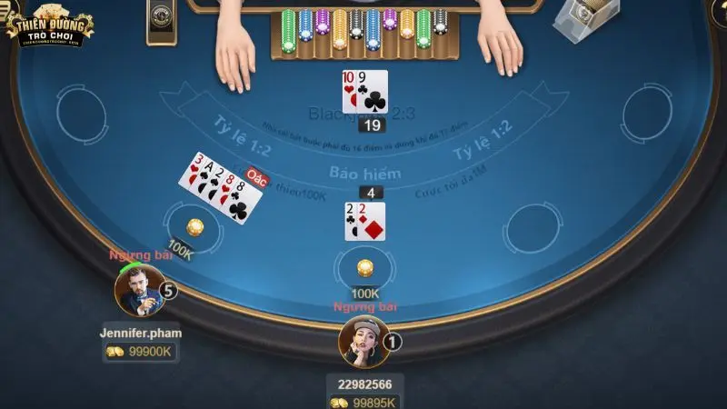 Quy tắc tính điểm trong Blackjack tại TDTC