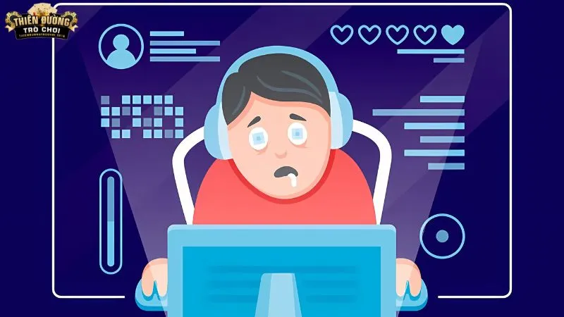 Thói quen chơi quá lâu mà không nghỉ ngơi